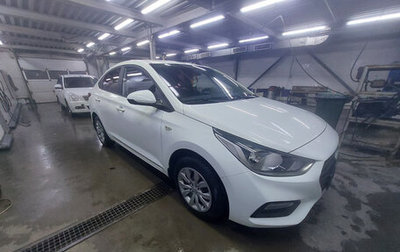 Hyundai Solaris II рестайлинг, 2017 год, 1 600 000 рублей, 1 фотография