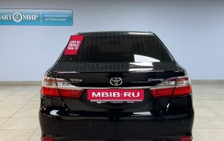 Toyota Camry, 2016 год, 2 059 000 рублей, 6 фотография