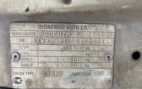 Daewoo Nexia I рестайлинг, 2006 год, 145 000 рублей, 17 фотография