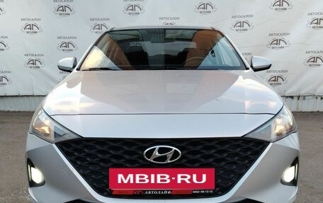 Hyundai Solaris II рестайлинг, 2021 год, 1 399 000 рублей, 5 фотография
