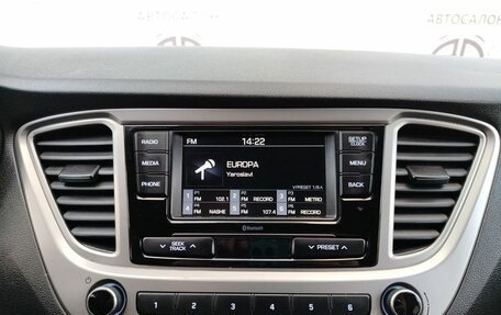 Hyundai Solaris II рестайлинг, 2021 год, 1 399 000 рублей, 19 фотография