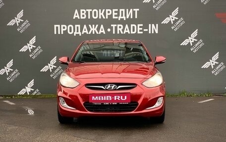 Hyundai Solaris II рестайлинг, 2012 год, 845 000 рублей, 2 фотография