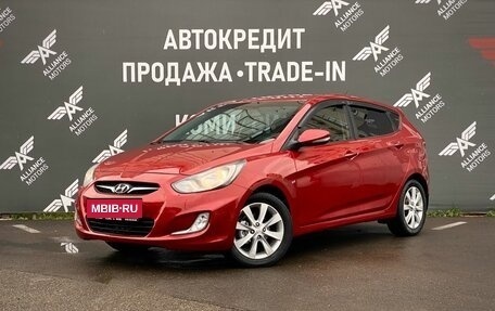 Hyundai Solaris II рестайлинг, 2012 год, 845 000 рублей, 3 фотография
