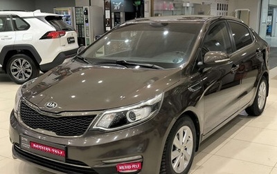 KIA Rio III рестайлинг, 2015 год, 890 000 рублей, 1 фотография