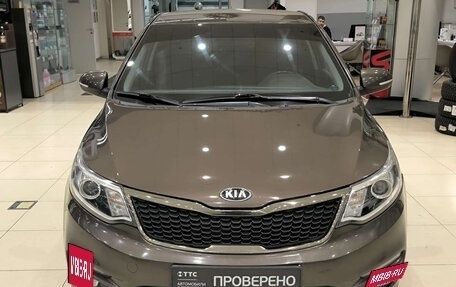 KIA Rio III рестайлинг, 2015 год, 890 000 рублей, 2 фотография