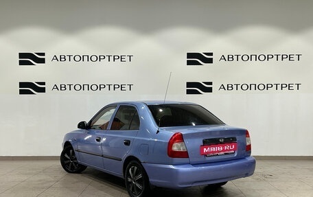 Hyundai Accent II, 2006 год, 299 000 рублей, 3 фотография