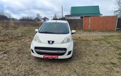 Peugeot 107 I рестайлинг, 2011 год, 450 000 рублей, 1 фотография