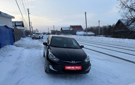 Hyundai Solaris II рестайлинг, 2011 год, 780 000 рублей, 1 фотография