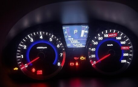 Hyundai Solaris II рестайлинг, 2011 год, 780 000 рублей, 8 фотография