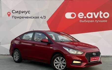 Hyundai Solaris II рестайлинг, 2018 год, 1 179 000 рублей, 3 фотография