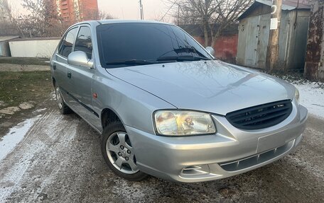 Hyundai Accent II, 2004 год, 380 000 рублей, 9 фотография