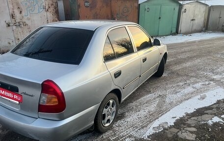 Hyundai Accent II, 2004 год, 380 000 рублей, 6 фотография