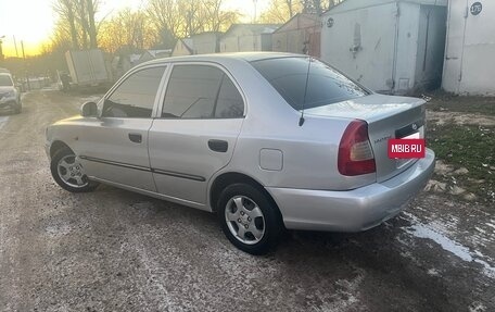 Hyundai Accent II, 2004 год, 380 000 рублей, 10 фотография