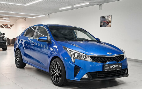 KIA Rio IV, 2021 год, 1 309 000 рублей, 3 фотография