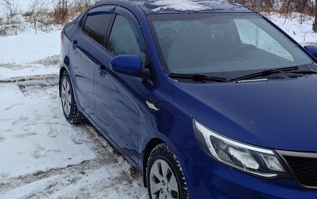 KIA Rio III рестайлинг, 2016 год, 992 000 рублей, 1 фотография