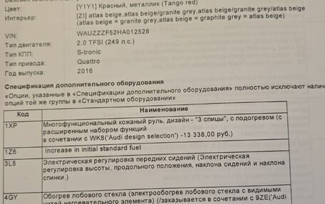 Audi A5, 2016 год, 3 200 000 рублей, 25 фотография