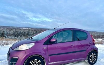 Peugeot 107 I рестайлинг, 2012 год, 480 000 рублей, 1 фотография