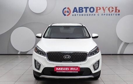 KIA Sorento III Prime рестайлинг, 2016 год, 2 499 000 рублей, 3 фотография