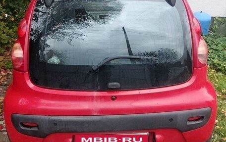 Peugeot 107 I рестайлинг, 2007 год, 280 000 рублей, 4 фотография