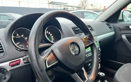 Skoda Yeti I рестайлинг, 2014 год, 980 000 рублей, 21 фотография