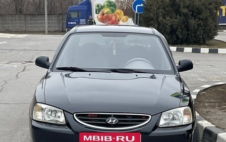 Hyundai Accent II, 2008 год, 550 000 рублей, 11 фотография