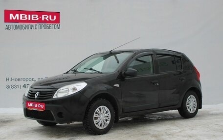 Renault Sandero I, 2011 год, 389 000 рублей, 1 фотография