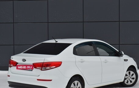 KIA Rio III рестайлинг, 2016 год, 1 180 000 рублей, 6 фотография