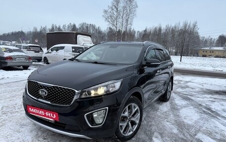 KIA Sorento III Prime рестайлинг, 2017 год, 2 200 000 рублей, 2 фотография