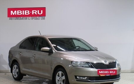 Skoda Rapid I, 2018 год, 1 399 000 рублей, 3 фотография