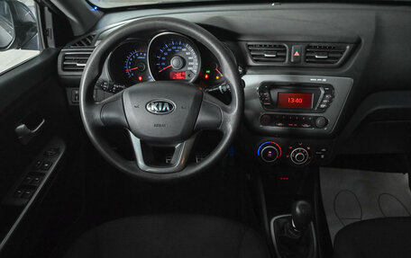 KIA Rio III рестайлинг, 2013 год, 970 000 рублей, 11 фотография