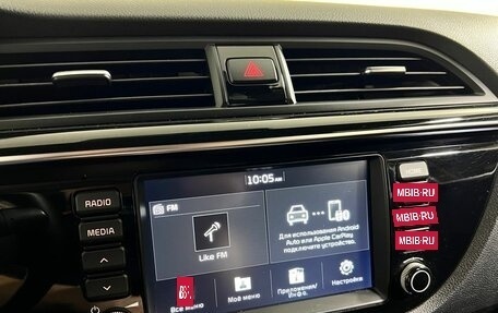 KIA Rio IV, 2017 год, 1 447 000 рублей, 18 фотография