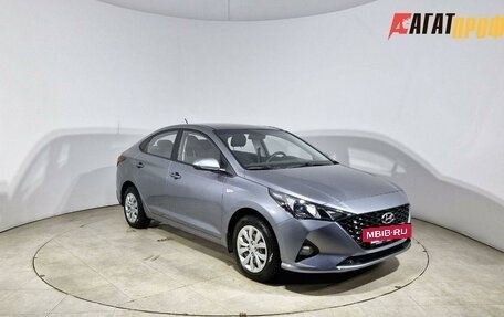 Hyundai Solaris II рестайлинг, 2021 год, 1 350 000 рублей, 3 фотография