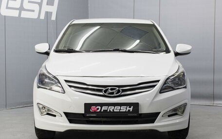 Hyundai Solaris II рестайлинг, 2015 год, 990 000 рублей, 3 фотография