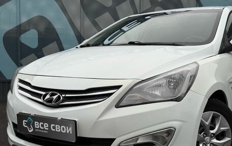 Hyundai Solaris II рестайлинг, 2014 год, 1 140 000 рублей, 10 фотография