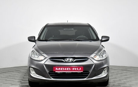 Hyundai Solaris II рестайлинг, 2011 год, 520 000 рублей, 2 фотография