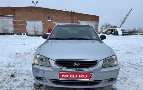 Hyundai Accent II, 2007 год, 345 000 рублей, 1 фотография