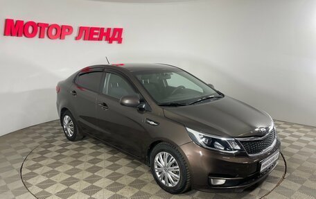 KIA Rio III рестайлинг, 2015 год, 979 000 рублей, 3 фотография