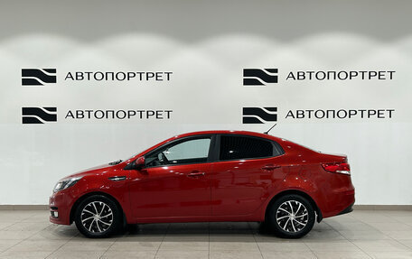 KIA Rio III рестайлинг, 2015 год, 949 000 рублей, 4 фотография
