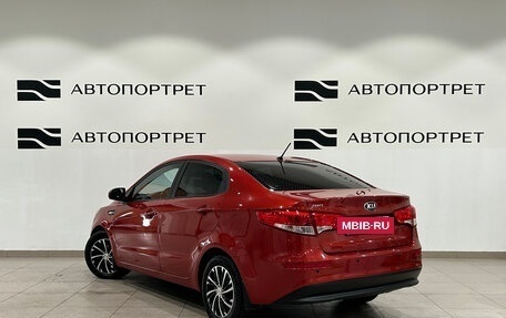 KIA Rio III рестайлинг, 2015 год, 949 000 рублей, 5 фотография