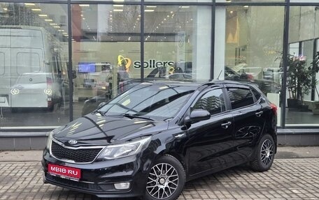 KIA Rio III рестайлинг, 2016 год, 870 111 рублей, 1 фотография