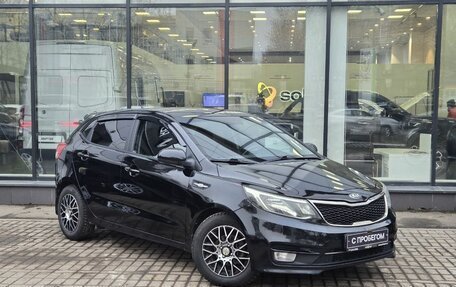 KIA Rio III рестайлинг, 2016 год, 870 111 рублей, 3 фотография