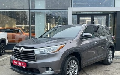 Toyota Highlander III, 2014 год, 2 759 000 рублей, 1 фотография