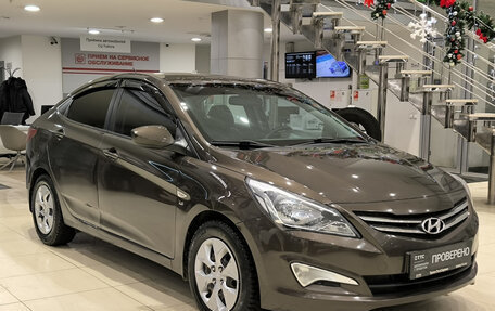 Hyundai Solaris II рестайлинг, 2014 год, 750 000 рублей, 3 фотография