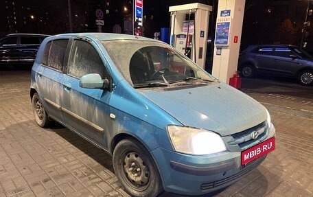 Hyundai Getz I рестайлинг, 2003 год, 110 000 рублей, 1 фотография