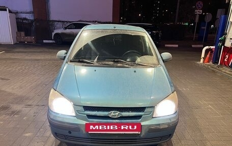 Hyundai Getz I рестайлинг, 2003 год, 110 000 рублей, 3 фотография