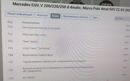 Mercedes-Benz V-Класс, 2021 год, 7 500 000 рублей, 27 фотография