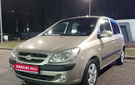 Hyundai Getz I рестайлинг, 2008 год, 525 000 рублей, 1 фотография