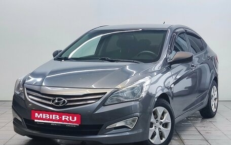 Hyundai Solaris II рестайлинг, 2014 год, 900 000 рублей, 2 фотография