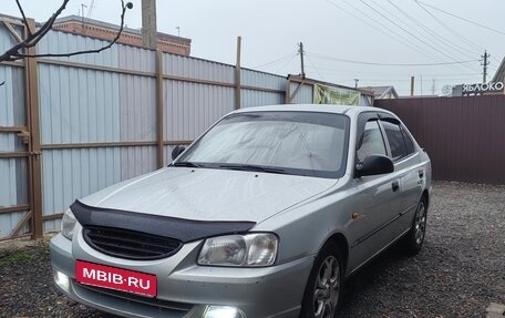 Hyundai Accent II, 2008 год, 470 000 рублей, 1 фотография