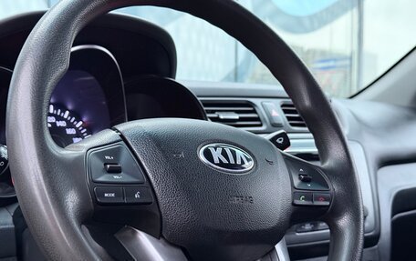 KIA Rio III рестайлинг, 2013 год, 834 000 рублей, 15 фотография